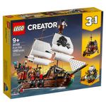 Set de construit LEGO    Creator, Corabie de pirati, 1260 piese fotografia produsului