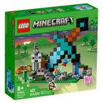 Set de construit LEGO    Minecraft, Avanpostul sabiei, 427 piese fotografia produsului