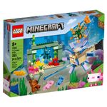 Set de construit LEGO    Minecraft, Duelul cu Gardianul, 255 piese fotografia produsului