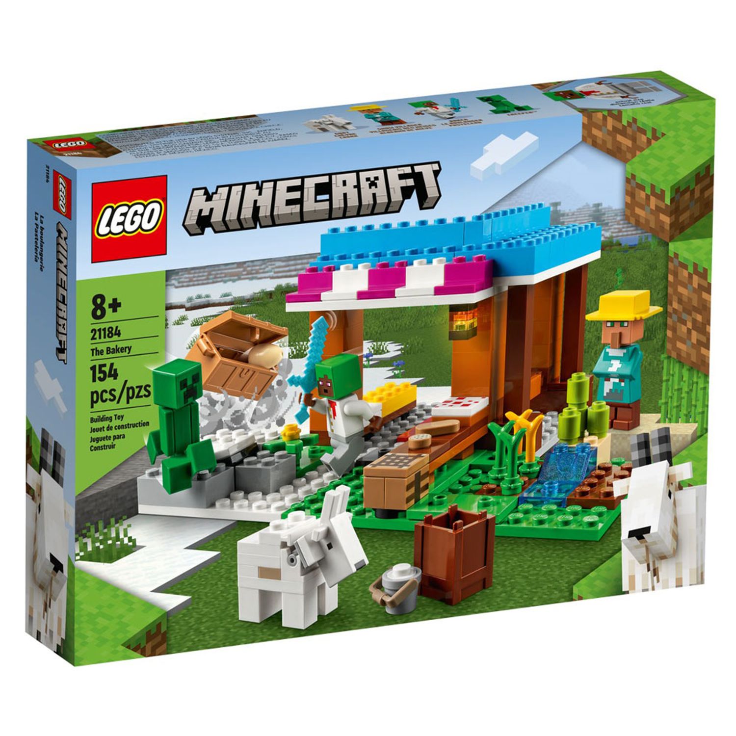 Set de construit LEGO    Minecraft, Brutaria, 154 piese fotografia produsului