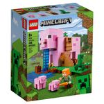 Set de construit LEGO    Minecraft , Casuta purcelus, 490 piese fotografia produsului