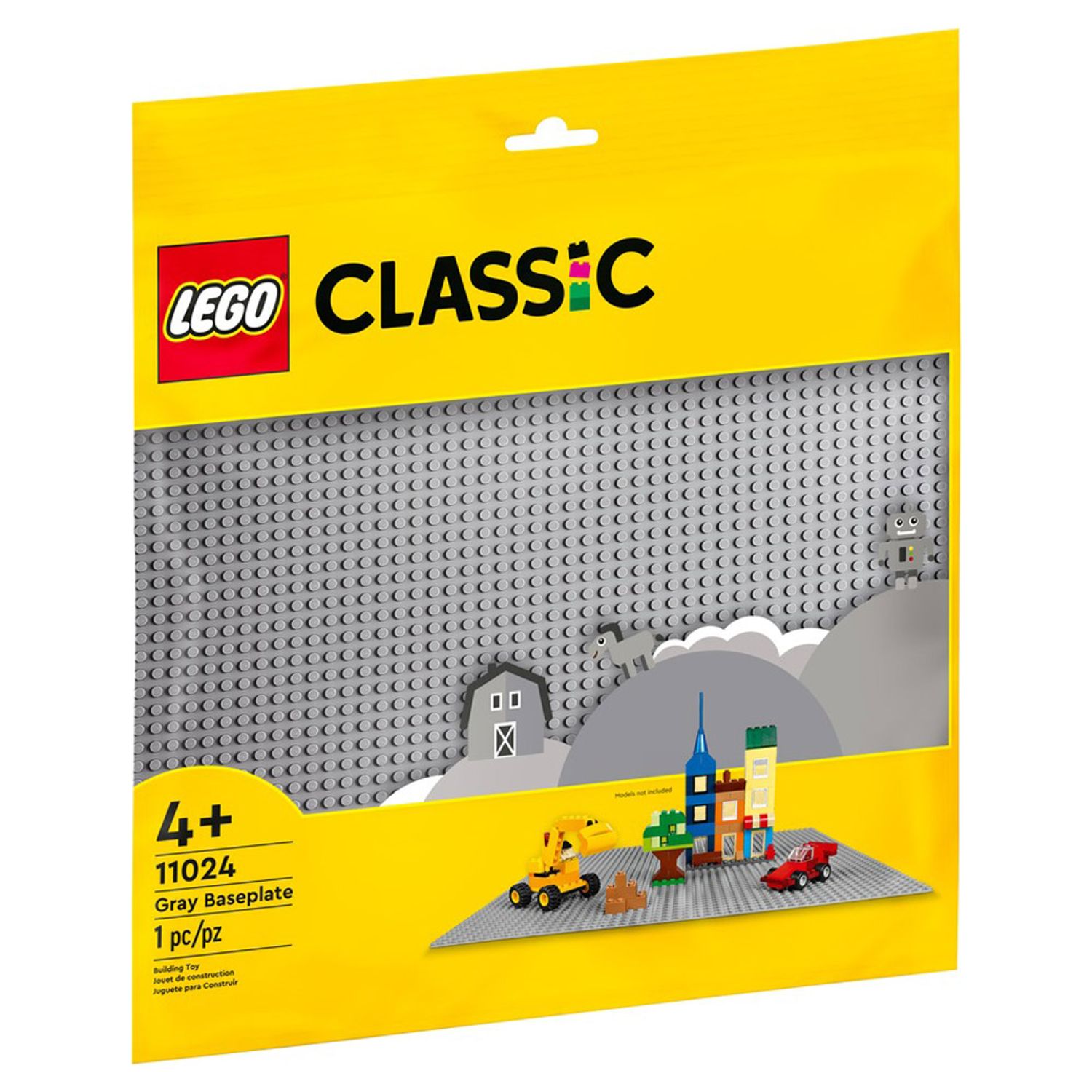 Set de construit LEGO    Classic, Placa de Baza Gri, 1r piese fotografia produsului