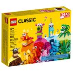 Set de construit LEGO    Classic, Monstri Creativi, 140 piese fotografia produsului