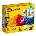 Set de construit LEGO    Classic, Caramizi transparente, 500 piese fotografia produsului
