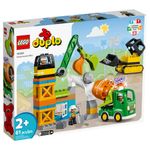 Set de construit LEGO    Duplo, Santier, 61 piese fotografia produsului