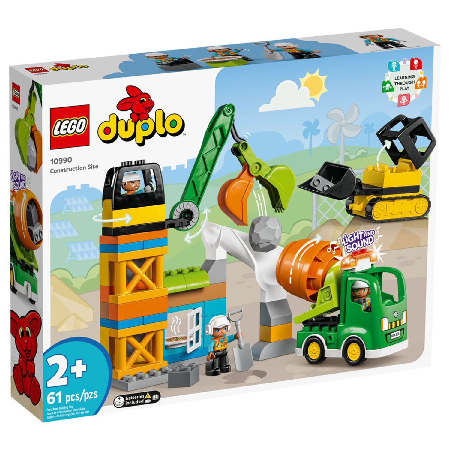 Set de construit LEGO    Duplo, Santier, 61 piese fotografia produsului