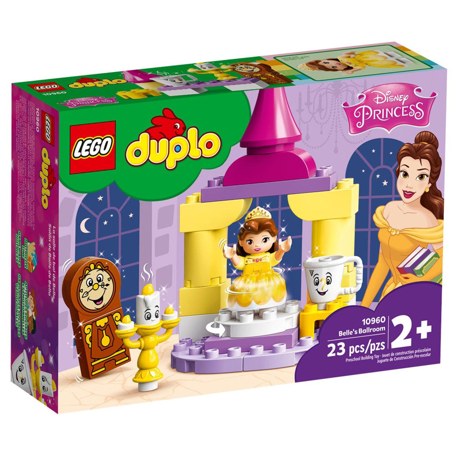 Set de construit LEGO    Duplo, Sala de bal a lui Belle, 23 piese fotografia produsului