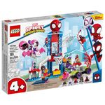 Set de construit LEGO    Marvel Super Heroes, Baza lui Spider-Man, 155 piese fotografia produsului
