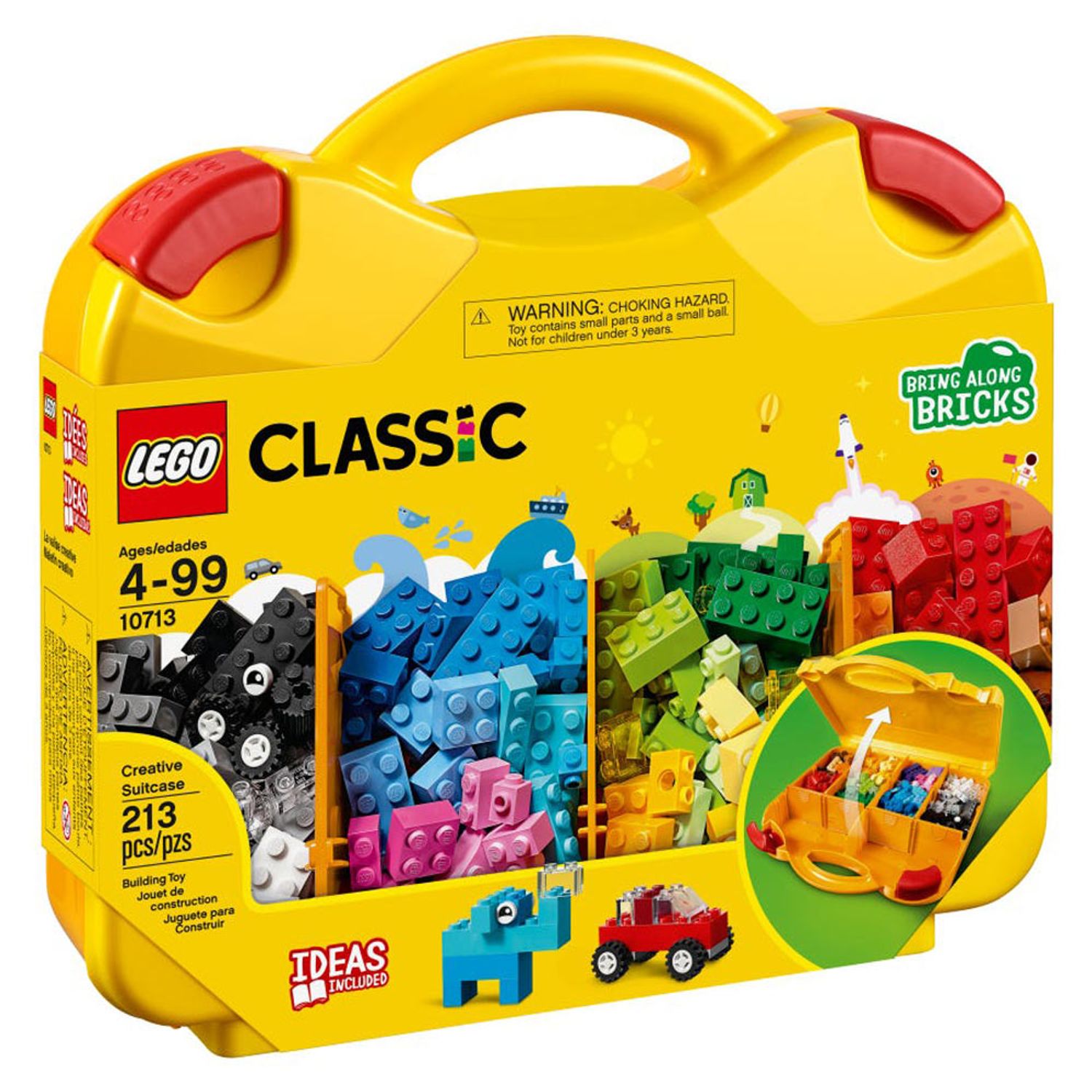 Set de construit LEGO    Classic, Valiza creativa, 213 piese fotografia produsului