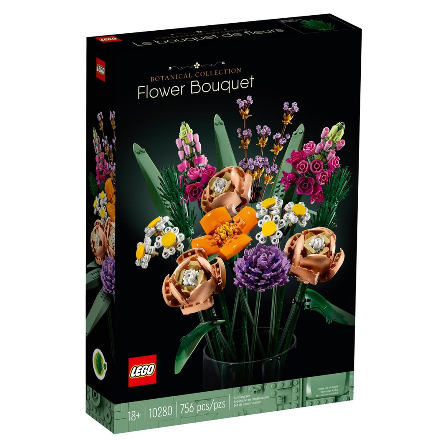 Set de construit LEGO    Creator Expert, Buchet de flori, 756 piese fotografia produsului
