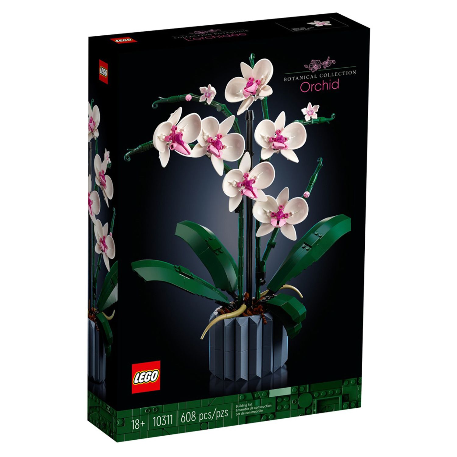 Set de construit LEGO    Creator Expert, Orhidee, 608 piese fotografia produsului
