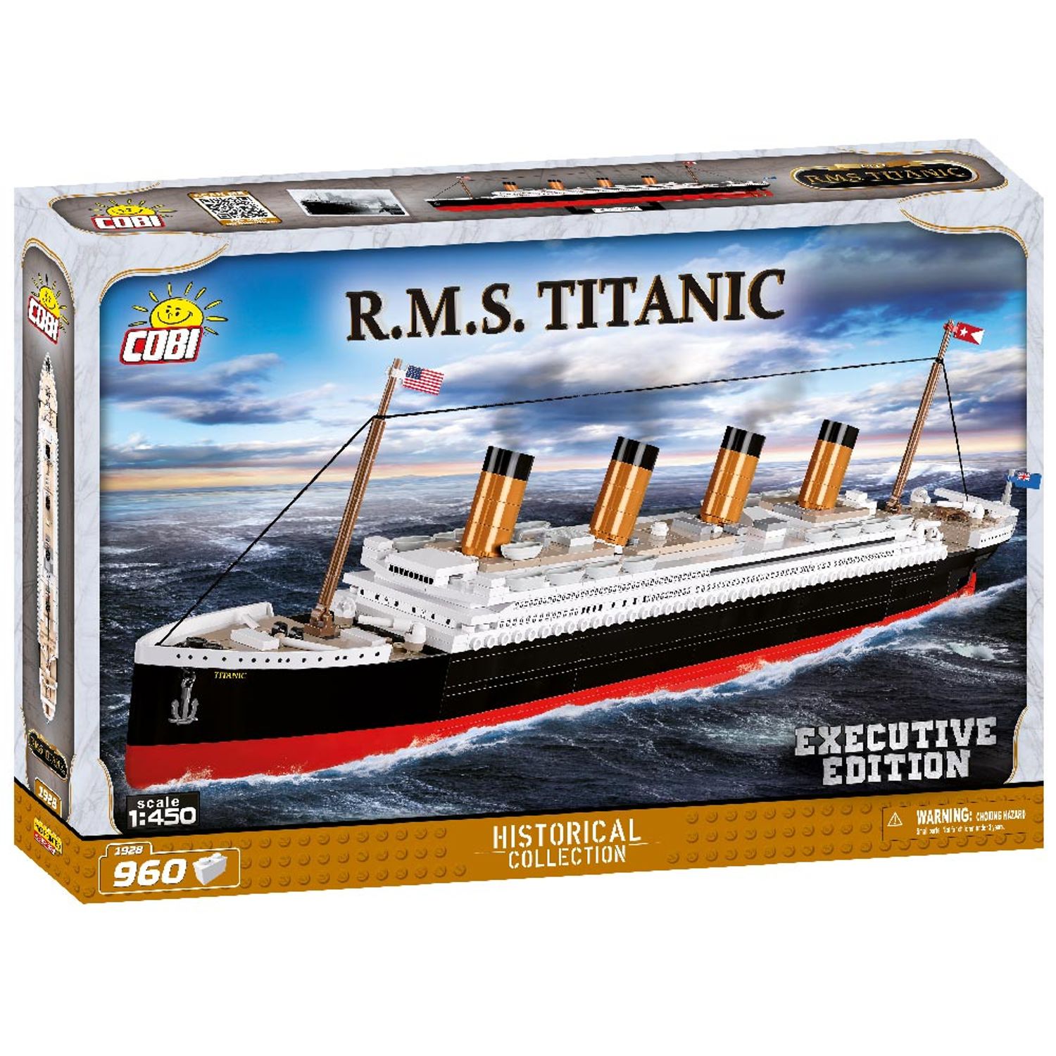 Set de construit Cobi R.M.S TITANIC EXECUTIVE EDITION, 960 piese fotografia produsului