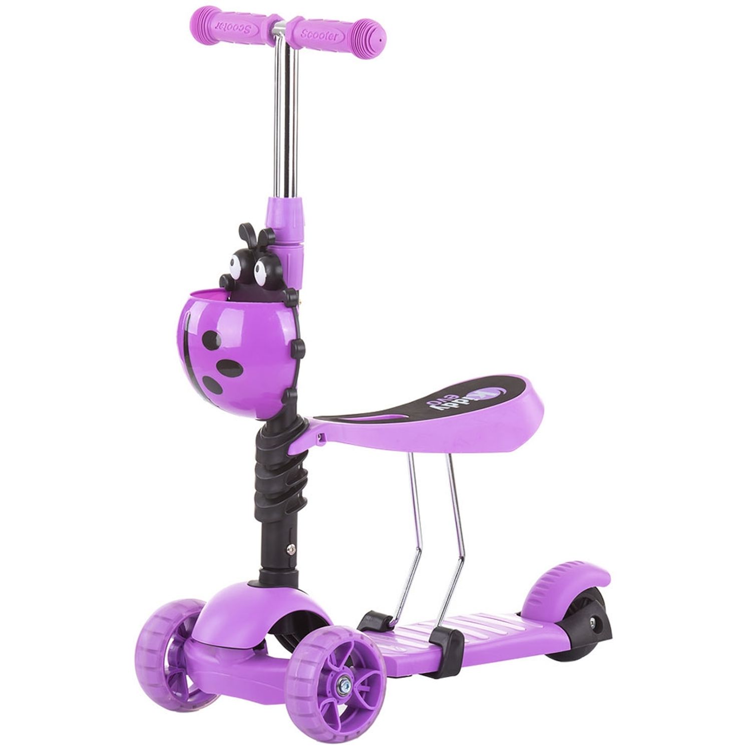 Trotineta Chipolino Kiddy Evo violet fotografia produsului
