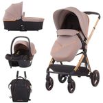 Carucior Chipolino Elite 3 in 1 humus fotografia produsului
