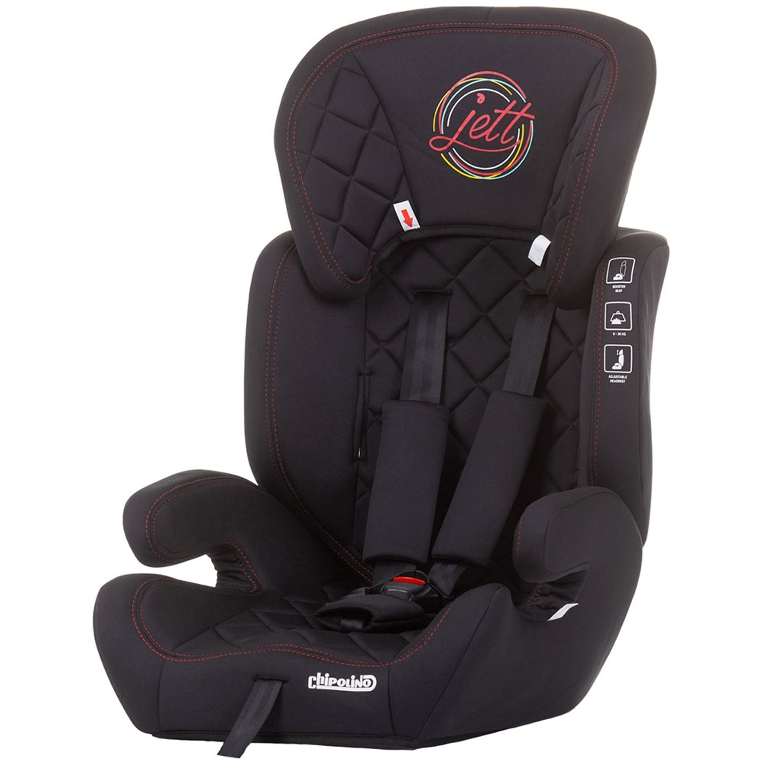 Scaun auto Chipolino Jett 9-36 kg ebony fotografia produsului