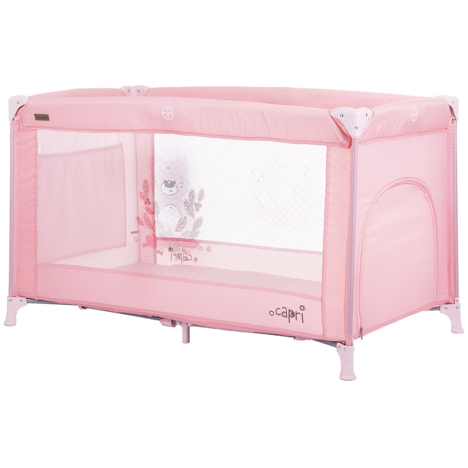Patut pliabil Chipolino Capri rose water fotografia produsului
