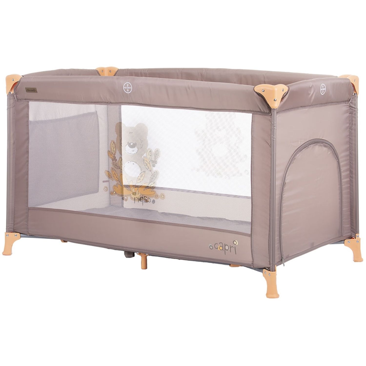 Patut pliabil Chipolino Capri sand fotografia produsului