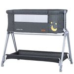 Patut Co-Sleeper Chipolino Pretty Close anthracite fotografia produsului
