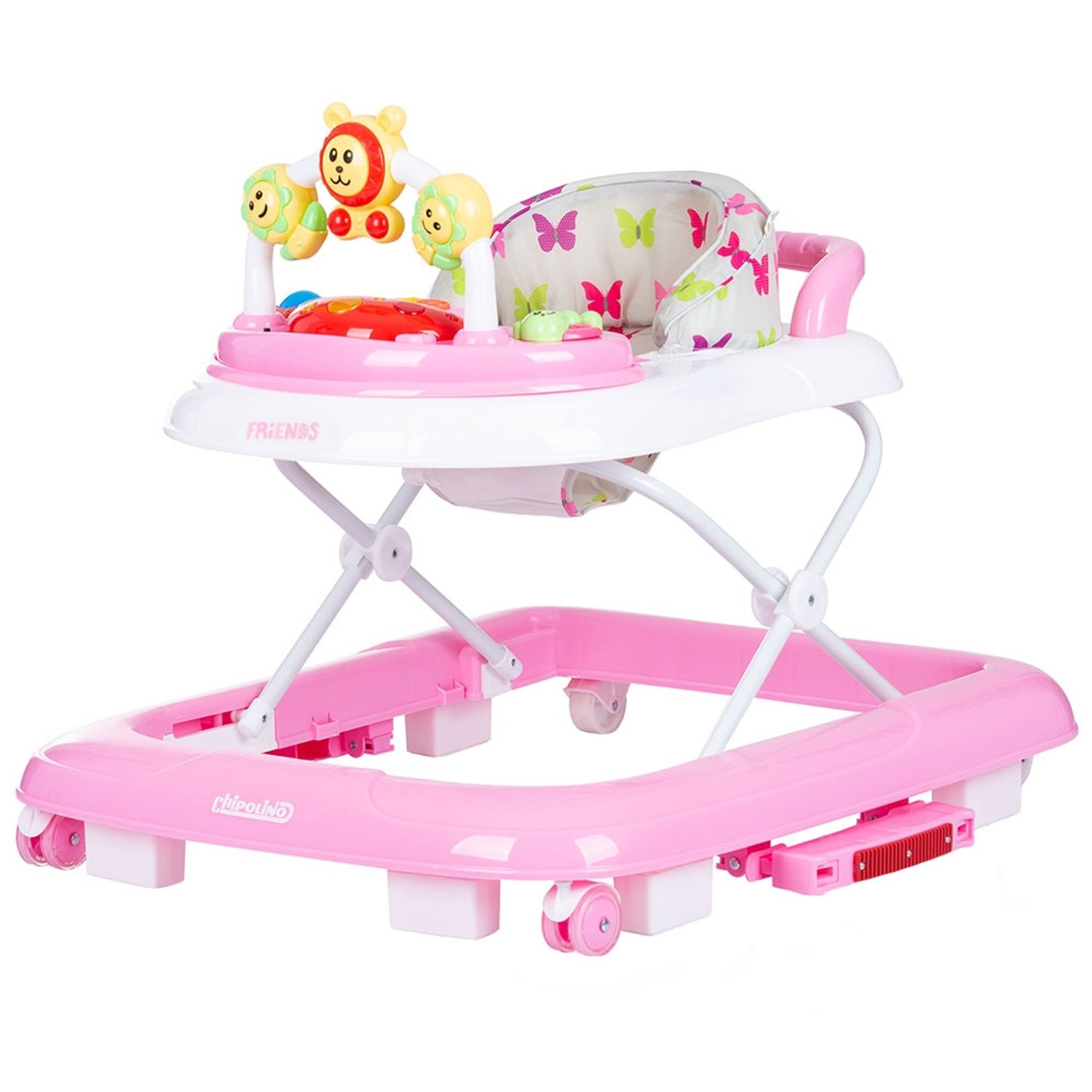 Premergator Chipolino Friends 4 in 1 pink fotografia produsului