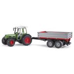 Tractor Fendt 209 S Cu Remorca Basculabila, Bruder fotografia produsului