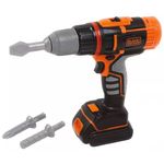 Jucarie Smoby Bormasina electronica Black  Decker cu accesorii fotografia produsului