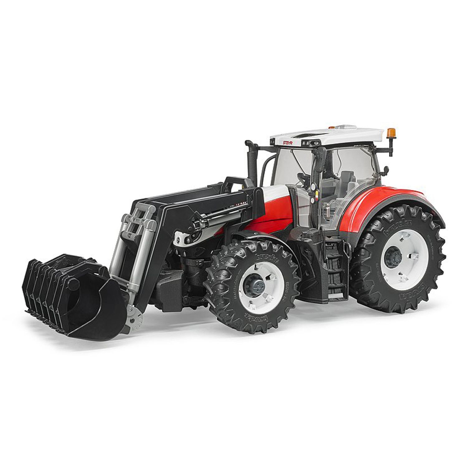 Tractor Steyr 6300 Terrus Cvt Cu Incarcator Frontal, Bruder fotografia produsului