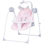 Leagan electric si balansoar Chipolino Nux blush fotografia produsului