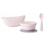 Set diversificare hrana bebelusi Miniware First Bites Deluxe, 4 piese, Cotton candy fotografia produsului