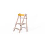 Turn de invatare pliabil MamaToyz Learning Tower din lemn, Galben fotografia produsului