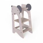 Turn de invatare MamaToyz Learning Tower din lemn, Soricel fotografia produsului