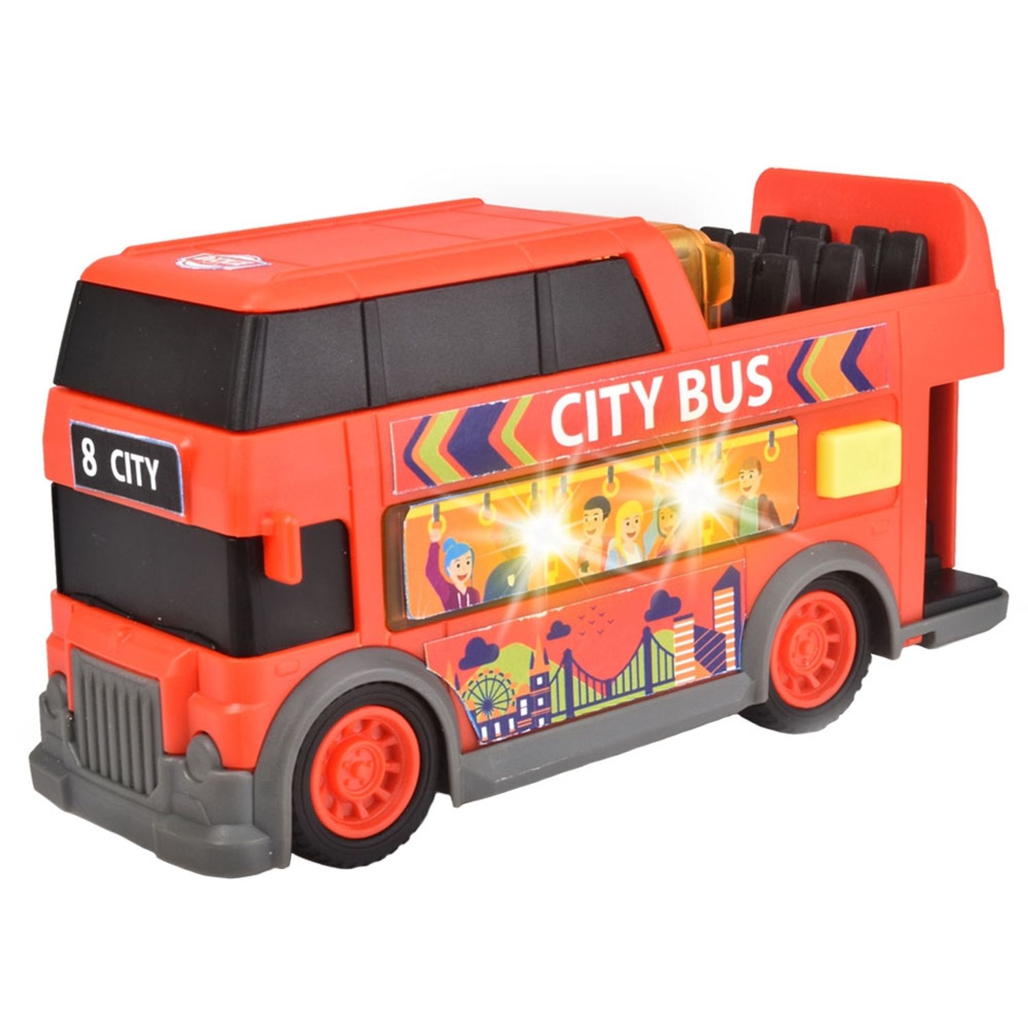 Autobuz Dickie Toys City Bus fotografia produsului