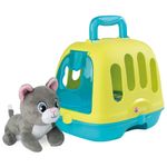 Set Smoby Veterinary Case, trusa veterinar cu pisica, cusca de transport si accesorii fotografia produsului