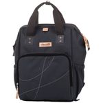Rucsac si gentuta de infasat Chipolino ebony fotografia produsului