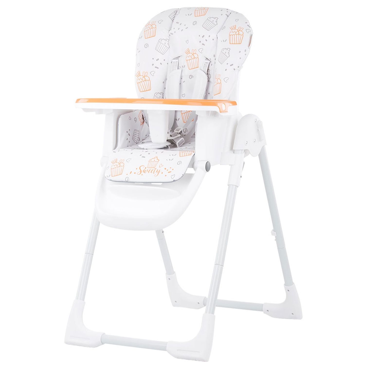 Scaun de masa Chipolino Sweety tangerine fotografia produsului