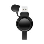 Incarcator wireless pentru Apple Watch, 500 mAh, Negru fotografia produsului