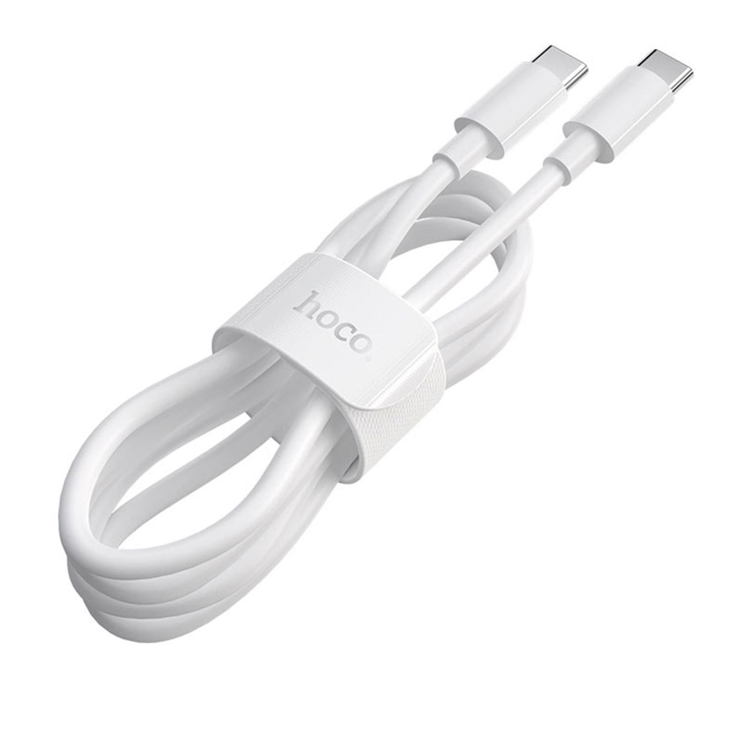 Cablu Date Type C to Type C Hoco X51 High Power 1m Alb fotografia produsului