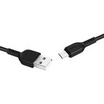 Cablu date X13 USB-A la USB Type-C, 10 W, 2 A, 1 m, Negru fotografia produsului