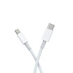 Cablu date tip Lightning Type-C la Lightning incarcare rapida PD 18W, 2m, Alb fotografia produsului