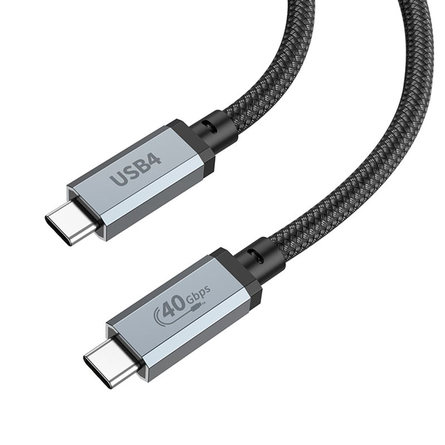 Cablu date incarcare de mare viteza Type-C la Type-C 100 W, 2 m, Negru fotografia produsului