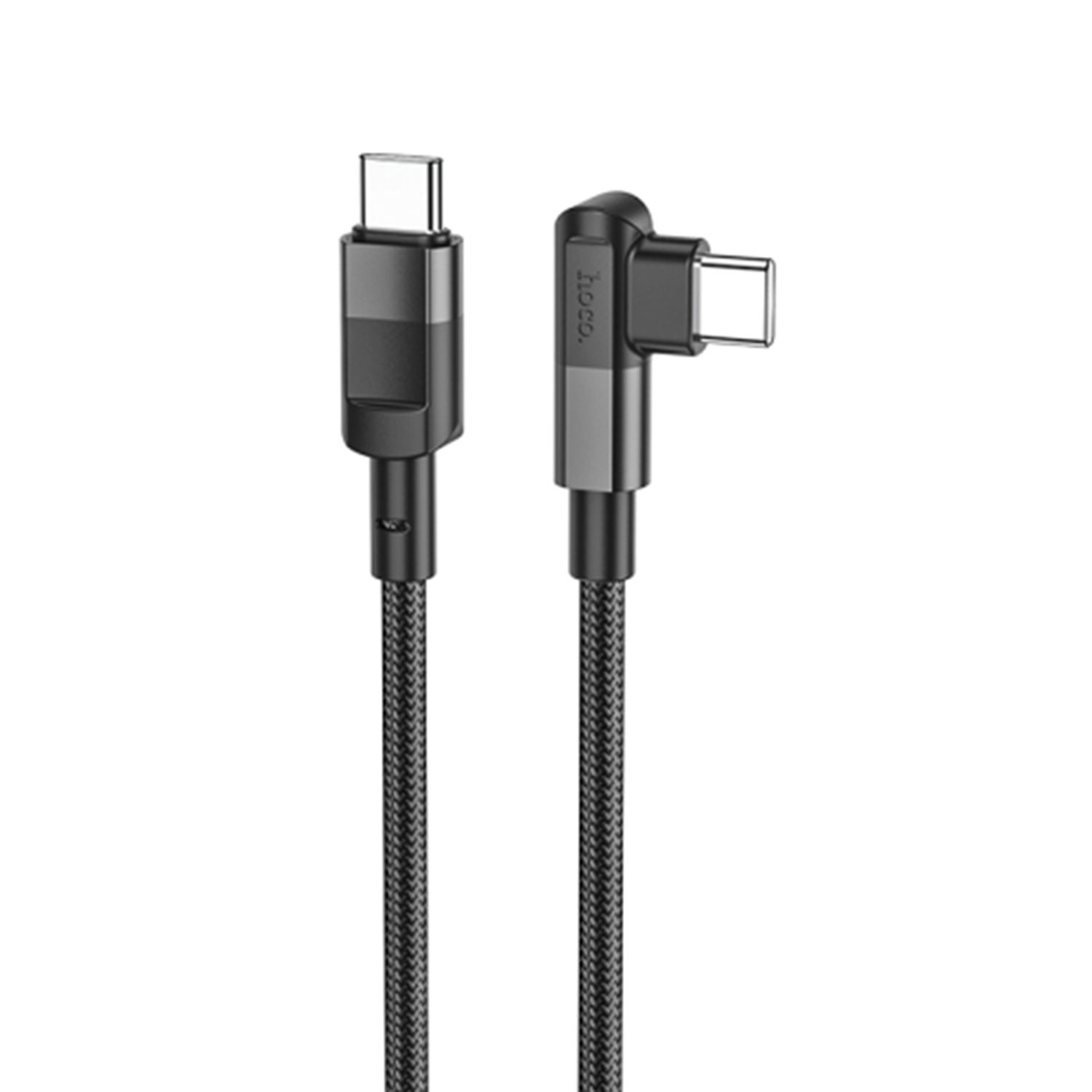 Cablu date U108 USB Type-C to USB Type-C, PD 100 W, 5 A, 2 m, Negru fotografia produsului