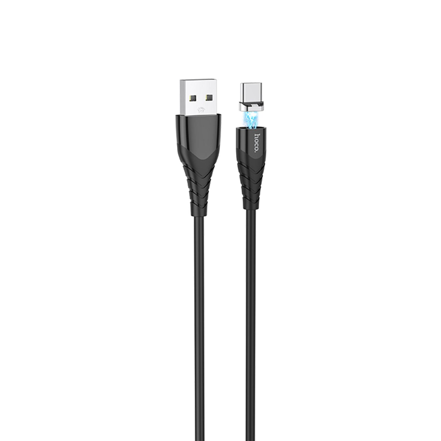 Cablu date X40 Noah USB-A to USB Type-C, 2.4 A, 1.0 m, Negru fotografia produsului