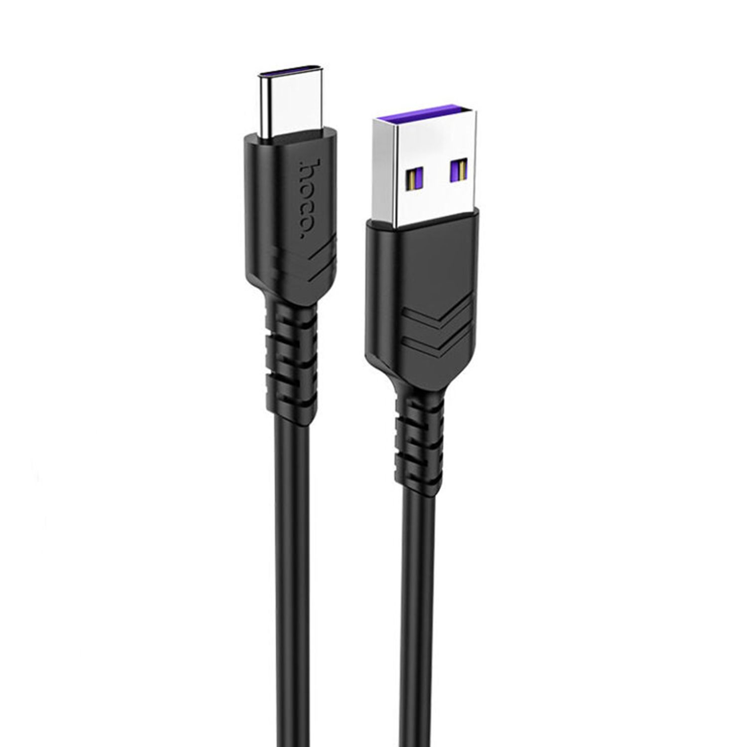 Cablu date X62 USB-A la USB Type-C, 5 A, 1 m, Negru fotografia produsului