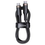 Cablu date Type-C to Type-C, PD, 100 W, 6 m, Negru fotografia produsului