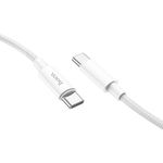 Cablu date X68 True Color USB Type-C to USB Type-C, 3 A, 1 m, Argintiu fotografia produsului