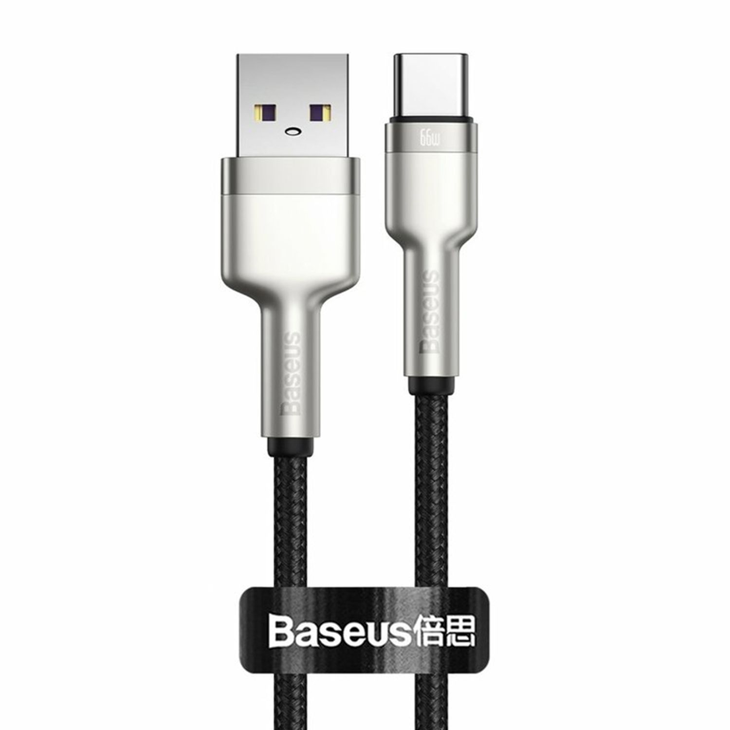 Cablu date Cafule Series USB la Type-C 66 W, 2 m, Negru fotografia produsului