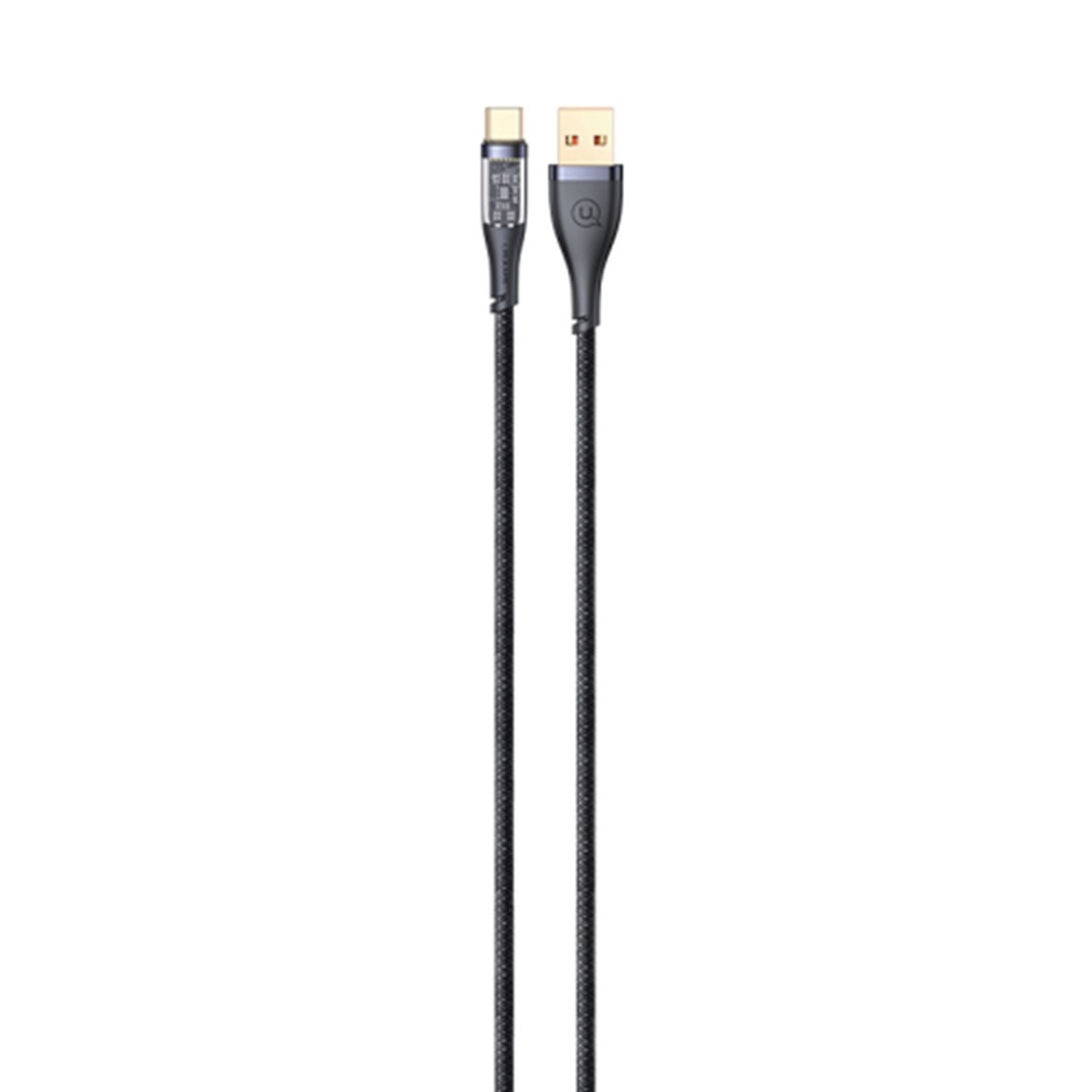 Cablu date Icy Series Type-C to Type-C, 66 W, 1.2 m, Negru fotografia produsului