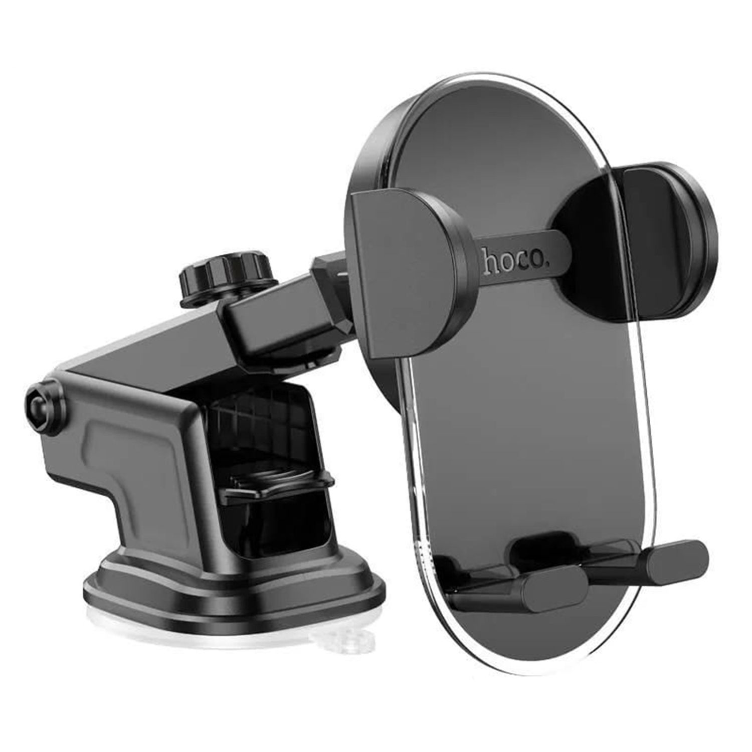 Suport telefon masina pentru bord si parbriz H3, negru fotografia produsului