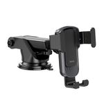 Suport auto telefon prindere bord, parbriz CA104, negru fotografia produsului