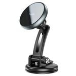 Suport auto magnetic pentru bord si parbriz CA100, negru fotografia produsului