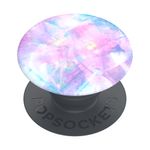Accesoriu de telefon si tableta PopSockets, suport PopGrip cu fixare durabila,  Basic Crystal Opal fotografia produsului